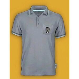 They Live Gray Polo Adult 2XL Horror Movie Shirt Fright Rags NEW RODDY PIPER